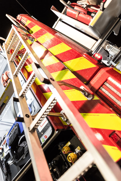 HLF10 Leiter zum Dach