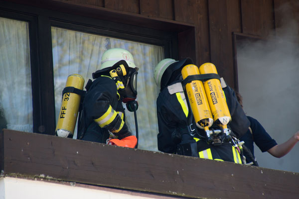 Personenrettung vom Balkon